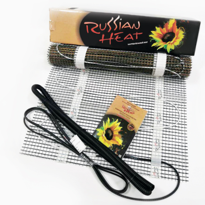 Нагревательный мини-мат двухжильный Russian Heat (2,5 кв.м.)